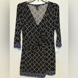 White House Black Market Geometric Patterned Dress